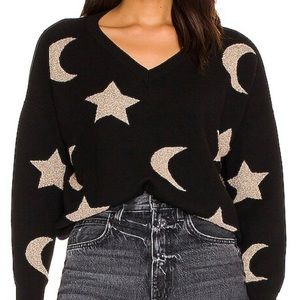 Beach Riot Joey Sweater in Gold Celestial Small